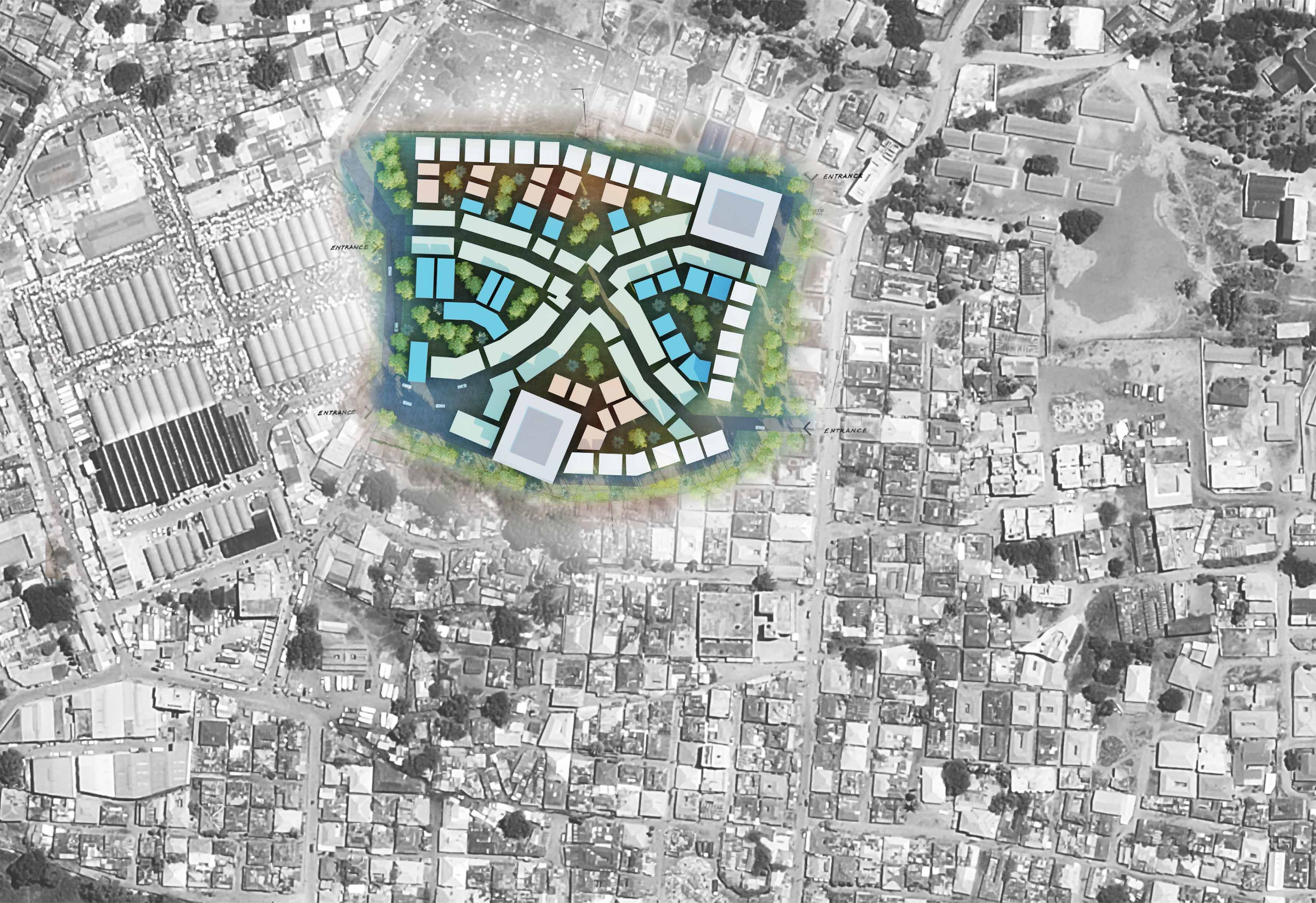 Kongowea Village Mombasa, Design Proposal 2018 — image 2 of 3